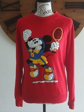 Vintage Sunday Comics Mickey Mouse Sweatshirt
